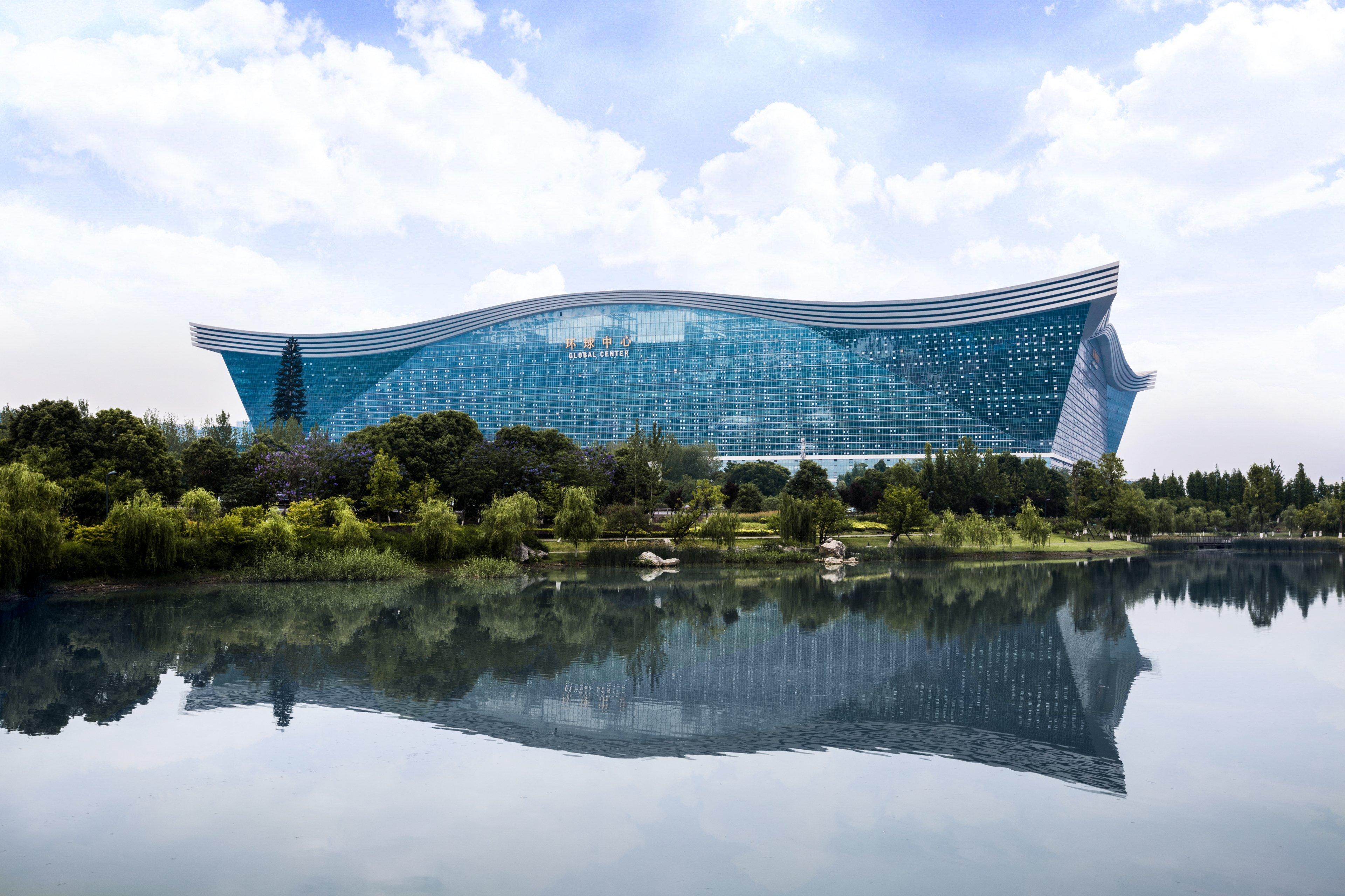 Intercontinental Chengdu Global Center By Ihg Hotel Exterior photo